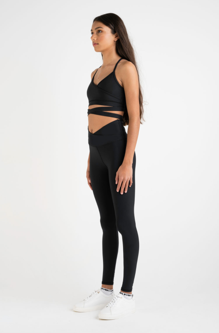 Ballet  Wrap Crop Top