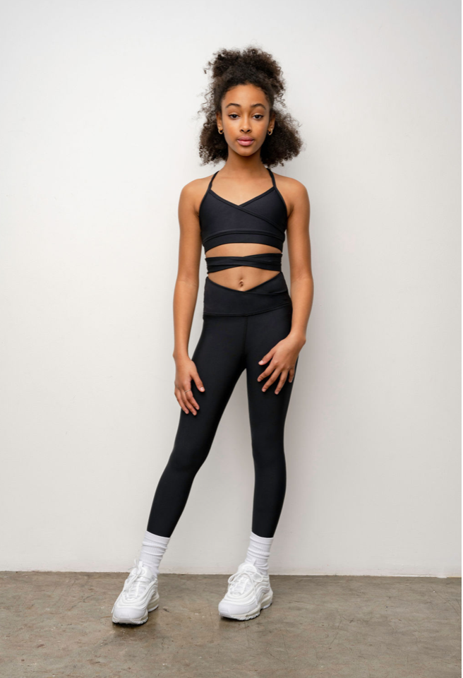 Ballet  Wrap Crop Top