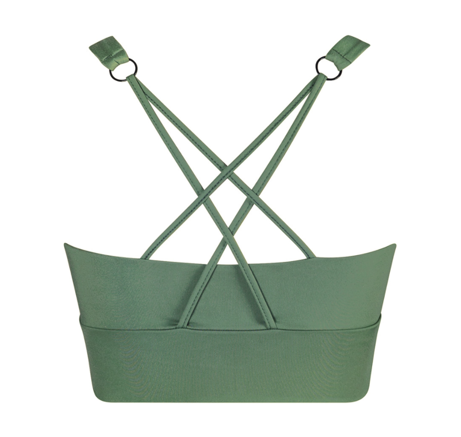 Elysia Zip Crop Top Adult - Botanica