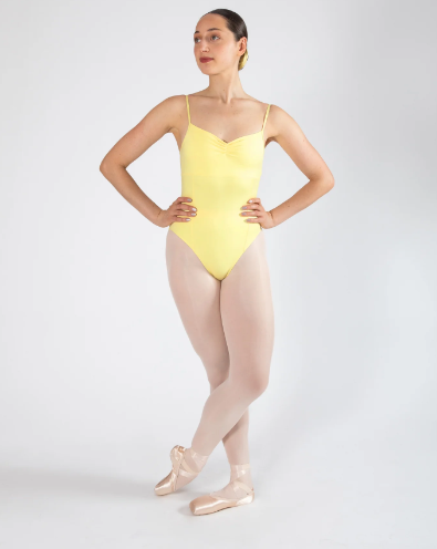Harmony Pleat Front Camisole Leotard - Adult