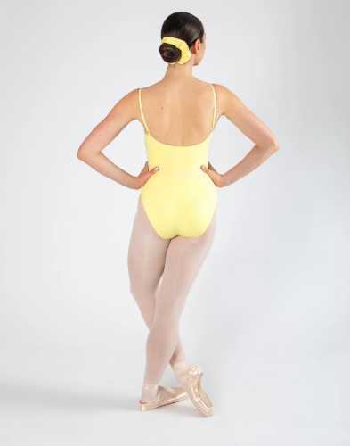 Harmony Pleat Front Camisole Leotard - Adult