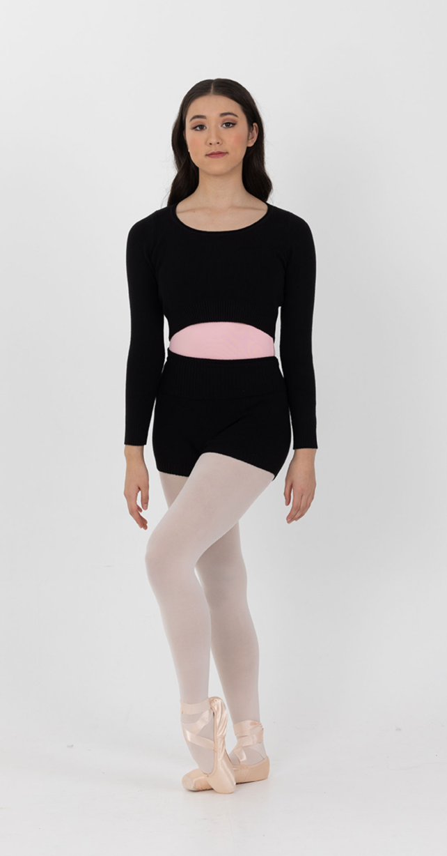 Ribbed Warm Up Top - Adult