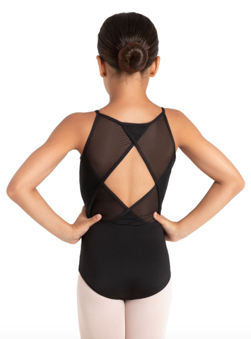 Harmony Pleat Front Camisole Leotard - Child LE