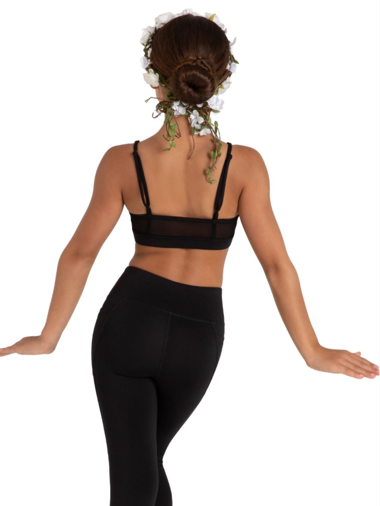 Iris Mesh Crop Top - Child