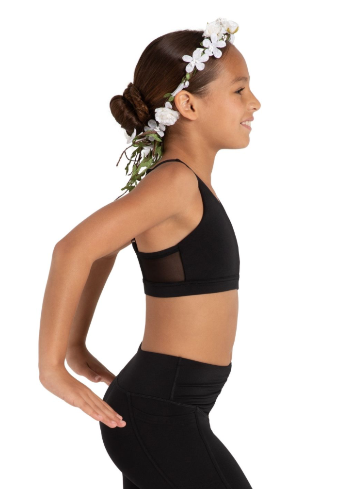 Iris Mesh Crop Top - Child