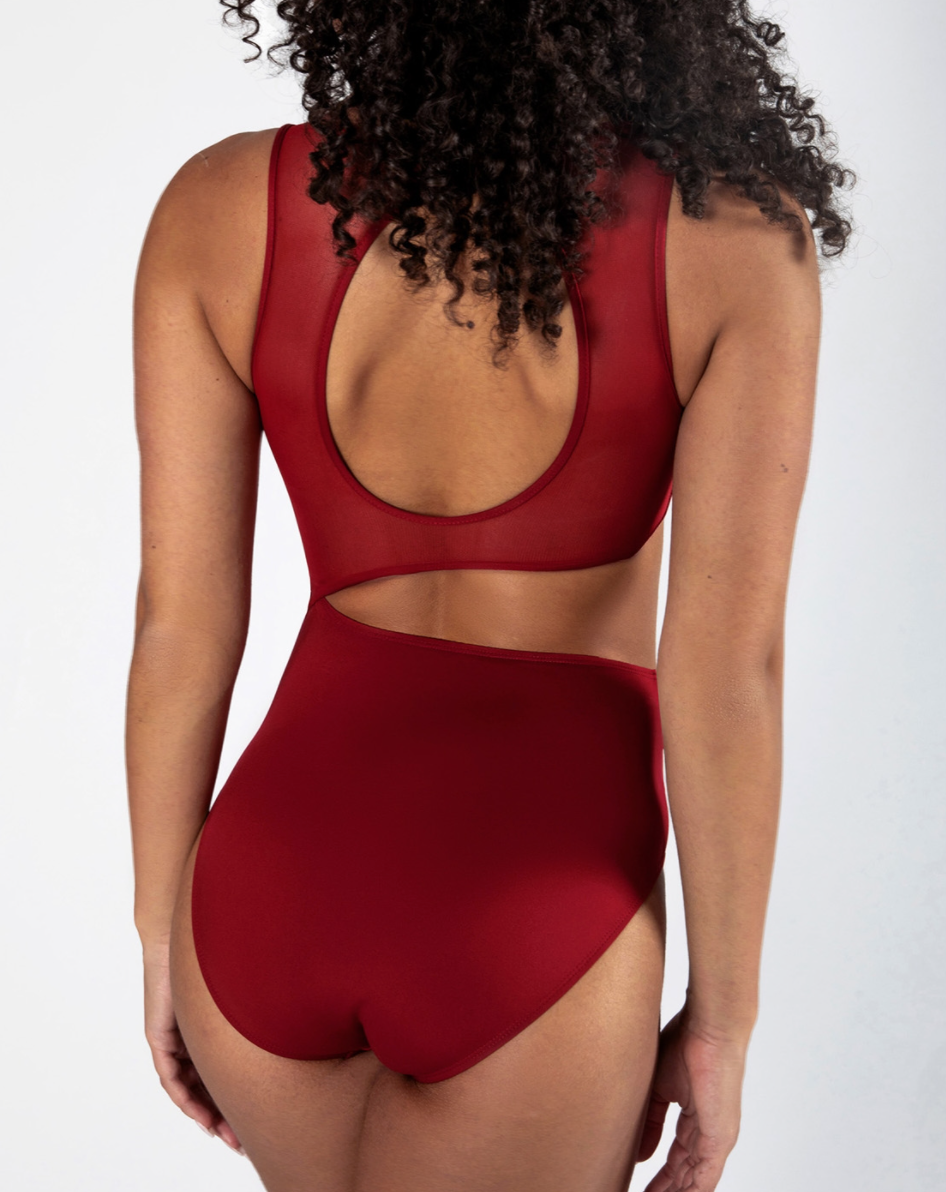 Celeste High Neck Leotard