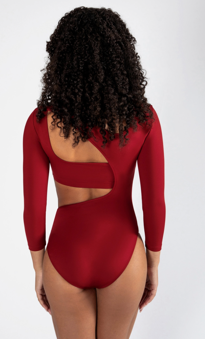 Xenia 3/4 Sleeve Leotard