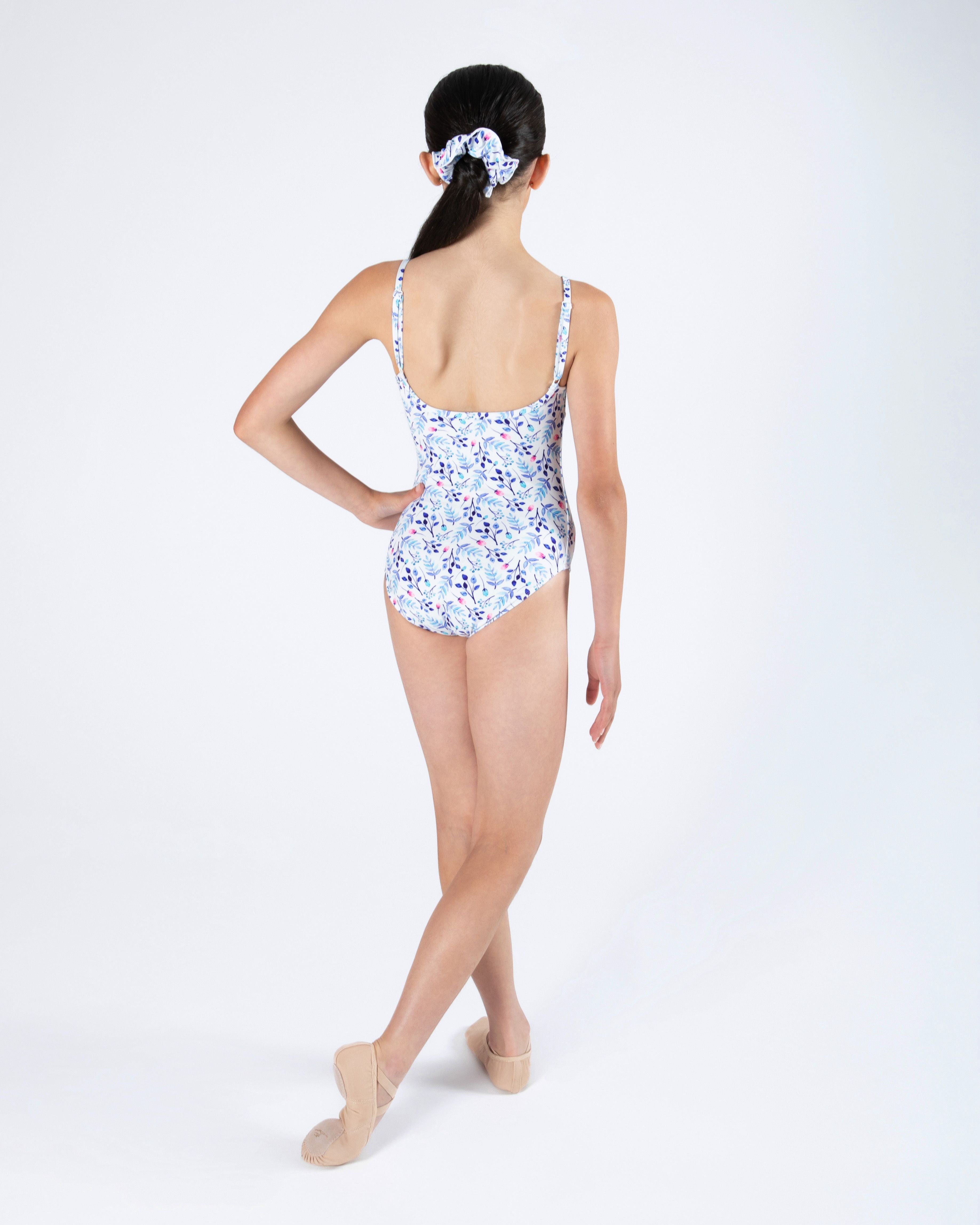 Harmony Pleat Front Camisole Leotard - Child LE