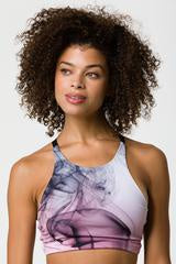 High Graphic Elastic Bra