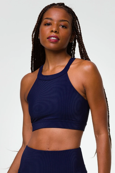 High Neck Crop Top