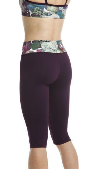 Capri Pants with Antique Rose