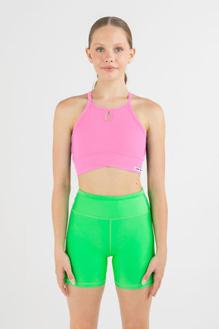 Breathe Deeply Cropped Singlet