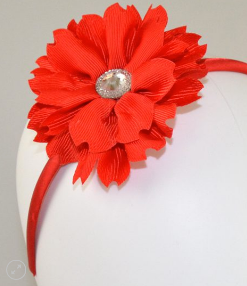 Flower Jewel Headband