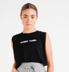 Breathe Deeply Cropped Singlet