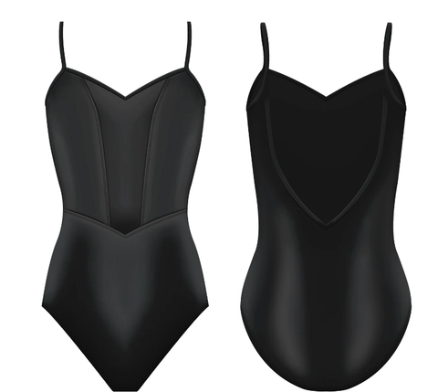 Amelie Ebony Leotard