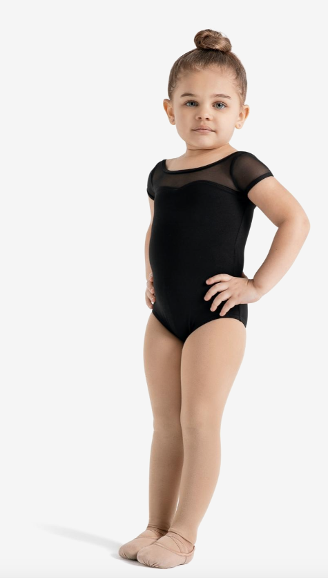 Mesh Yoke Leotard - Child