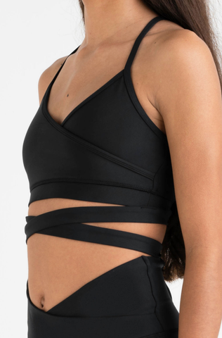 Breathe Deeply Cropped Singlet