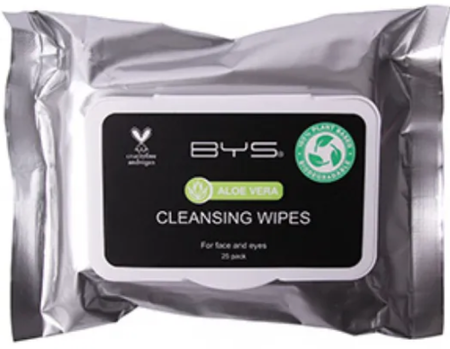 Cleansing Wipes Biodegradable w/ Aloe Vera