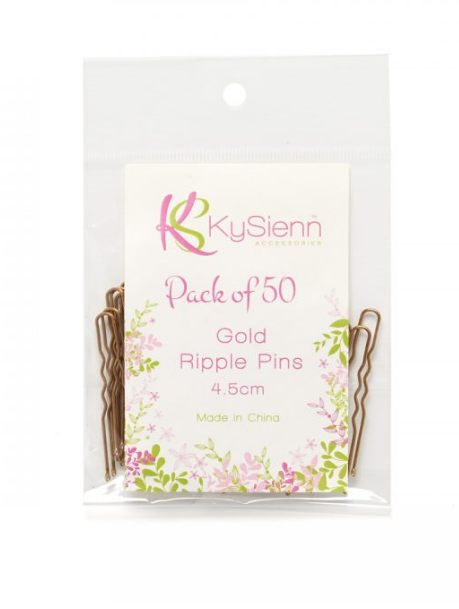 4.5cm Ripple Pins 50 Pack