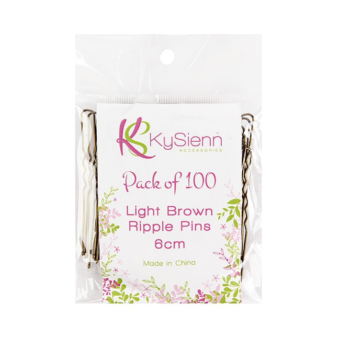 6cm Ripple Pins 100 pack