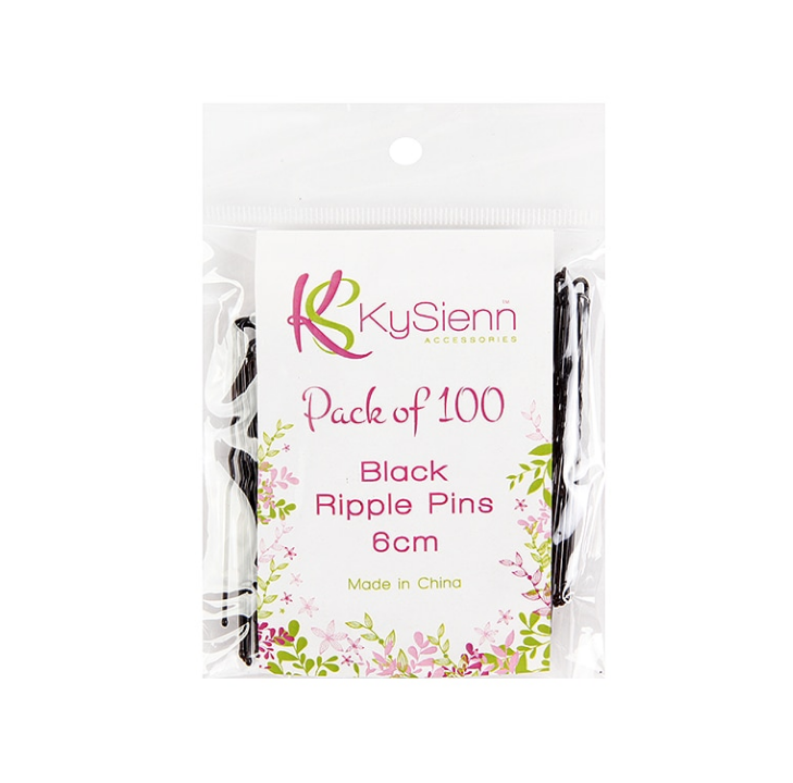 6cm Ripple Pins 100 pack