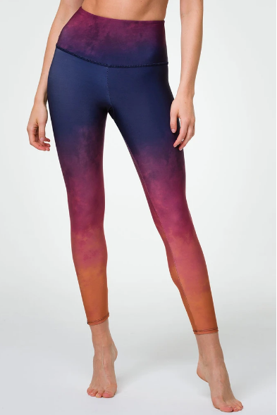 Graphic High Rise Midi Legging