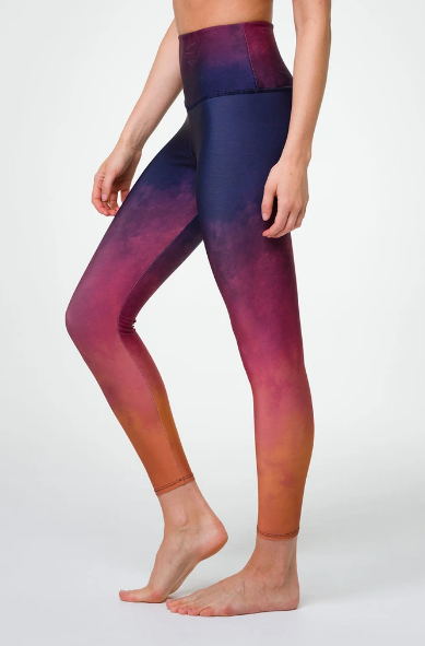 Graphic High Rise Midi Legging