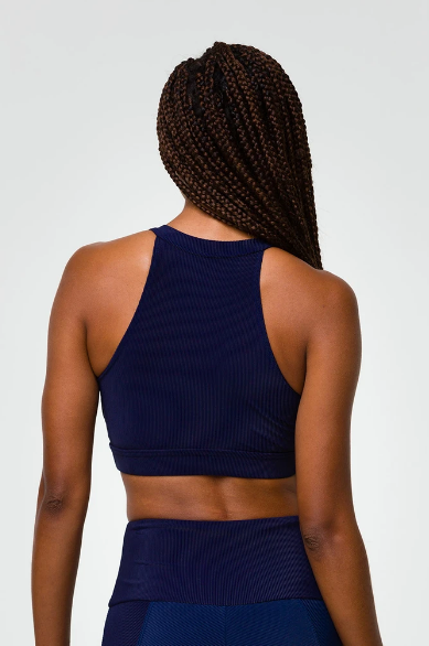 High Neck Crop Top