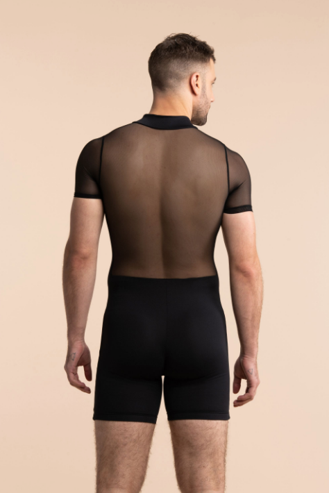 Josh Unitard With Mesh - Mens