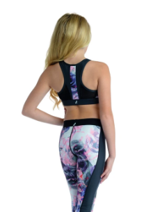 Cheetah Camo Roses Crop - Child