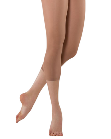 Footed Gloss Tights - Adult