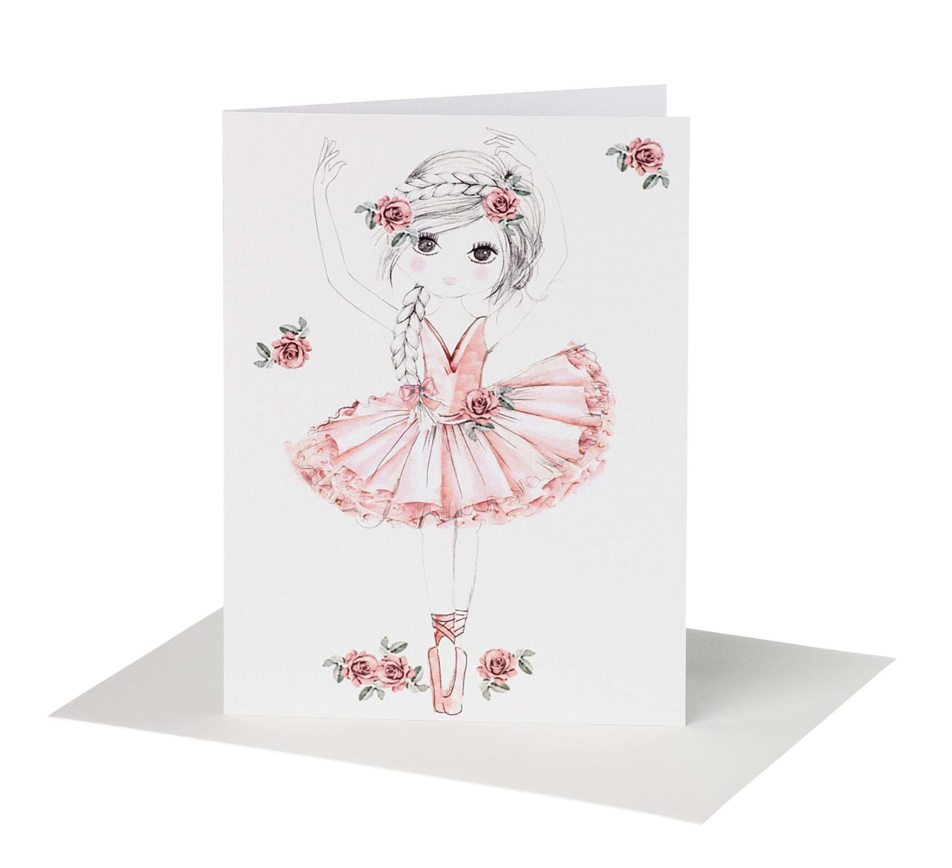 Ballerina Tutu Greeting Card