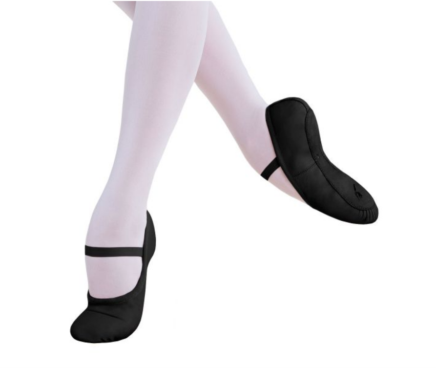 Ballet Shoe Full Sole - Child Black