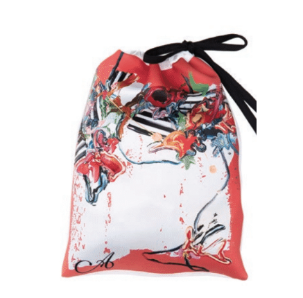 Shoe Bag in Las Vidas Print