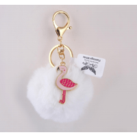 Pom Pom Keyring