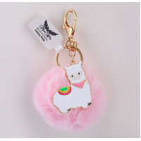 Pom Pom Keyring