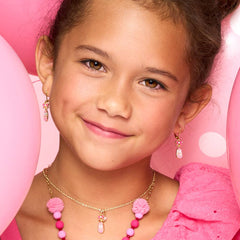 Crystal Ballet Shoes | Leverback Dangle Earrings