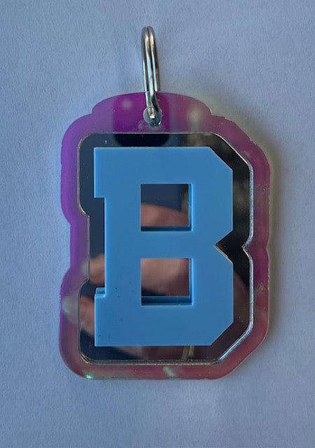 Initial Keyring Acrylic