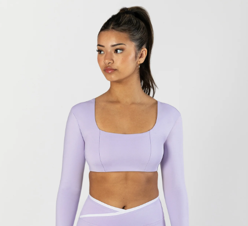 Astrid Long Sleeve Crop