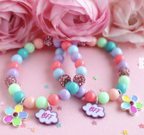 Floral Dreams Bunny Charm Bracelet