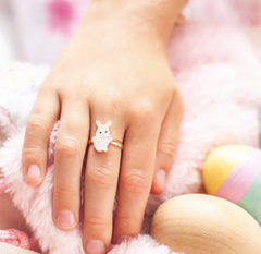 Floral Dreams Bunny Ring