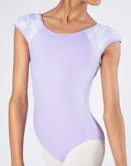Mila Cross Back Lace Leotard - Child