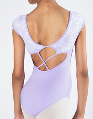 Mila Cross Back Lace Leotard - Child
