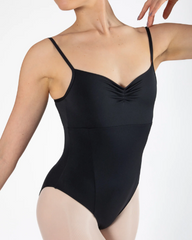 Harmony Pleat Front Camisole Leotard - Adult