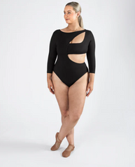 Xenia 3/4 Sleeve Leotard