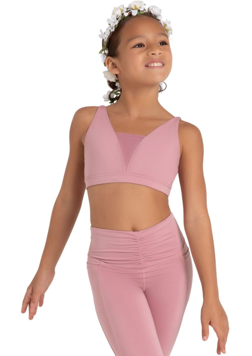 Iris Mesh Crop Top - Child