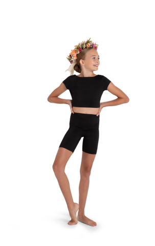 Roxy Mesh Crop Top - Child