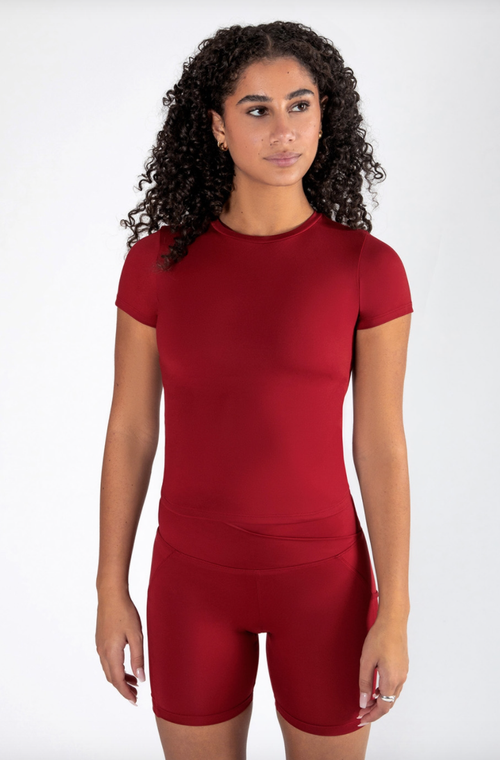 Olympia Fitted Tee - Adult