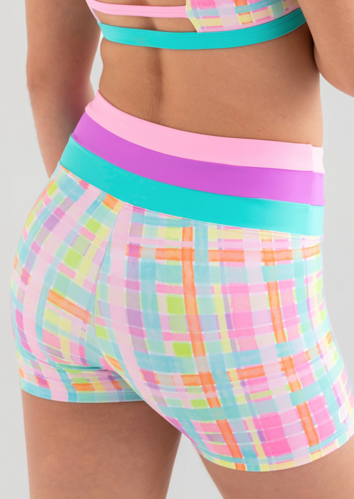 Bardot Checker Short