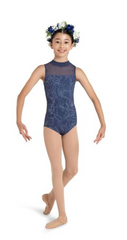 Hyacinth High Neck  Leotard - Child